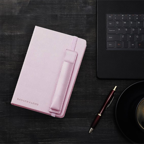 PU Notebook with Pen Pouch